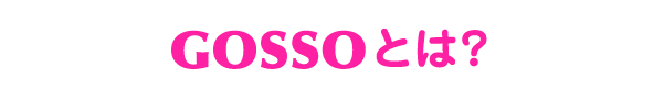 GOSSOとは？